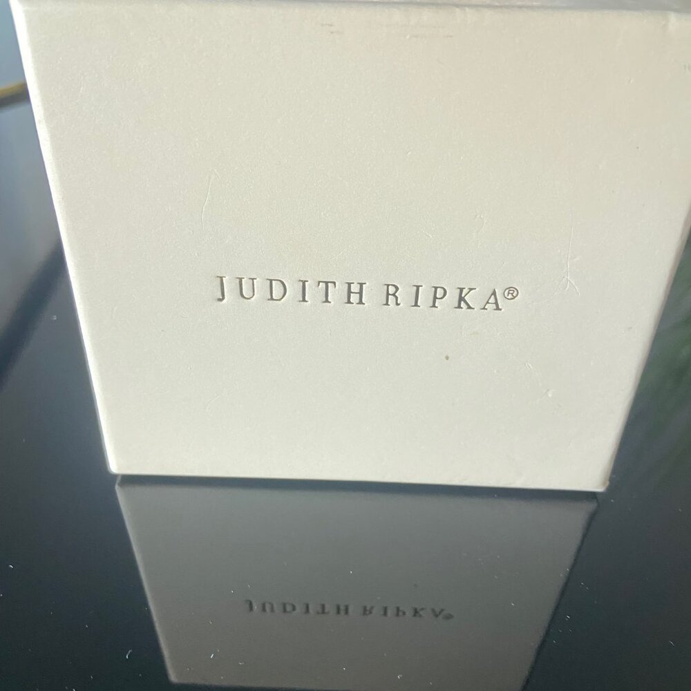 NWOT GORGEOUS JUDITH RIPKA 925 (Silver) Earring Hoops - Picture 3 of 4